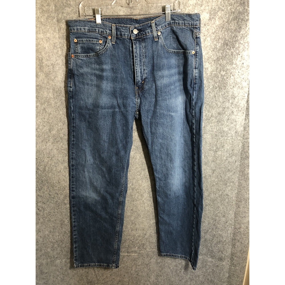 Levis 560 Jeans Men 36x32 Blue Comfort Fit Tapered Stretch Casual Classic